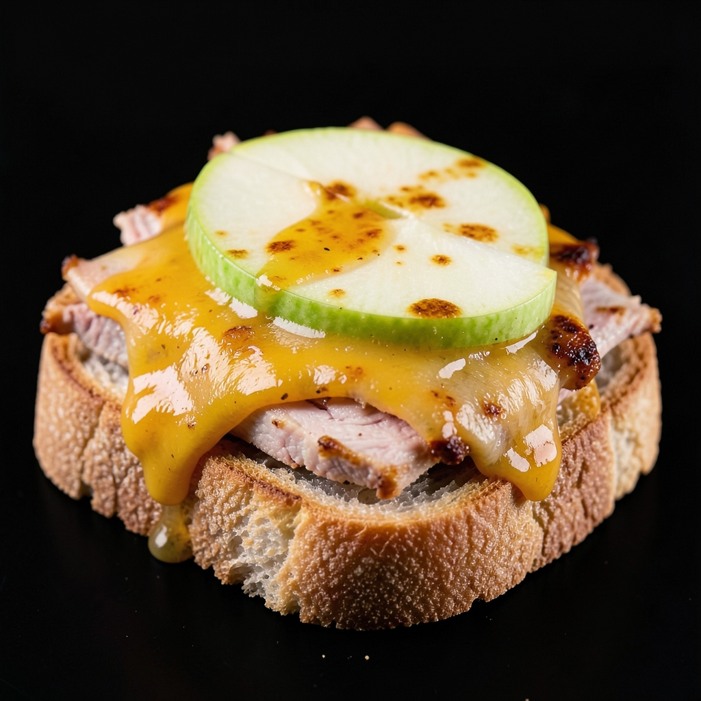 Honey-Mustard Turkey and Apple Cheddar Melts