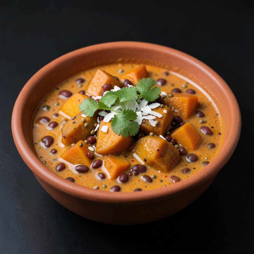 Sri Lankan Coconut Jackfruit and Pumpkin Curry